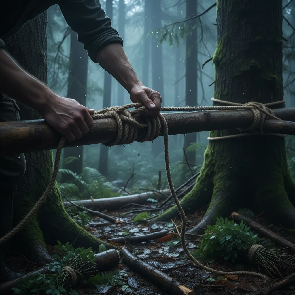 construire abri survie forêt - introduction